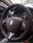 Clio 4 FAZ 1 2014-2017 Araca Özel Direksiyon Kılıfı (Makyajlı Kasalara Uyumlu Değildir) thumbnail 1