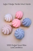 LOACANDLECO LOA MOOD BOMB TASARIM DEKORATİF SOYA MUM - 1