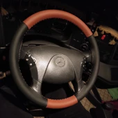 Mercedes Axor 1840 DİKMELİ Direksiyon Kılıfı (KAHVERENGİ SİYAH) - 3