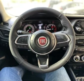 Fiat Egea Easy Plastik Direksiyon İçin Uyumlu Üniversal Dikmeli Direksiyon Kılıfı thumbnail 1