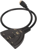 Anunnaki HDMI 4K Ultra Hd 2160P USB Güç Kablolu HDMI 3 Port Ultra HD Switch Çoklayıcı Çoğaltıcı - 3