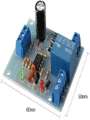 12V Su Sıvı Seviyesi Kontrol Modülü Röle Çıkışlı Pompalama Drenaj Anahtarı Kontrol Devre Kartı - 8