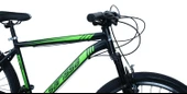 Sarissa Moon 27,5" Jant MTB Ön Amortisörlü Shimano Kelebek 21 Vites V Fren Dağ Bisikleti Siyah Yeşil - 2