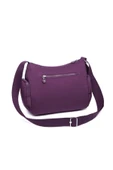 Kadın Postacı Çantası Krinkıl Kumaş 1115 Mor thumbnail 3