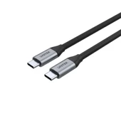 UNITEK USB-C 3.2 KABLO 1MT 10GBPS, 100W PD, 4K&60Hz C14082ABK - 1