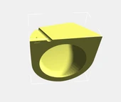 Byr VAZ Priora için sütun (Plastik Aparattır!!!) 3D - 3