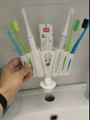 Byr Lavabo için stoper. Diş fırçaları için organizatör. (Plastik Aparattır!!!) 3D thumbnail 1