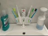 Byr Lavabo için stoper. Diş fırçaları için organizatör. (Plastik Aparattır!!!) 3D thumbnail 2