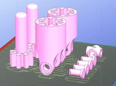 Byr tahrikli üniversal mafsal modeli (Plastik Aparattır!!!) 3D - 1