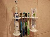 Byr Diş fırçaları ve diş macunu için tutucu. (Plastik Aparattır!!!) 3D thumbnail 3