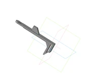 Byr Gorenje çamaşır makinesinin toz kutusu klipsi (Plastik Aparattır!!!) 3D - 1