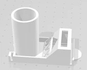 Byr Hoover/Şeker Çamaşır Makinesi. Deterjan dağıtıcısının sifonu. (Plastik Aparattır!!!) 3D - 1
