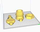 Byr Bal Bal Musluğu veya Balı Bir Kovaya Dökmek İçin (Konu M42) (Plastik Aparattır!!!) 3D - 1