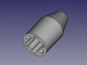 Byr Plastmasm Royal Kushen Blender (Plastik Aparattır!!!) 3D - 1