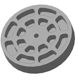 Byr Endesit çamaşır makinesinin bacaklarının anti -vibrasyon nemlendirmesi (Plastik Aparattır!!!) 3D - 2