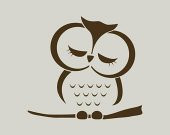 Baykuş Figürlü Organik Plastikten Dekoratif Bardak Altlığı - 1