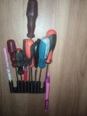 Byr Duvar Organizatörü/Kapı/Dolap/Kalemler/Kalemler için Başucu Masa 9 adet (Plastik Aparattır!!!) 3D - 1