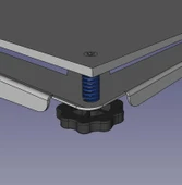 Byr 3D yazıcı tablosu için kuzu ayarlama (Plastik Aparattır!!!) 3D thumbnail 1