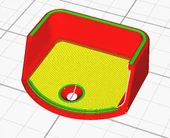 Byr Xiaomi Mijia Bluetooth Termometresi için Duvar Montajı 2 (Plastik Aparattır!!!) 3D - 2