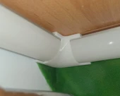 Byr LED bandın profili için köşe konnektörü (16x16). İç ve dış açı. (Plastik Aparattır!!!) 3D - 2