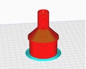 Byr Çamaşır makinesinin tahliye hortumu için 50x20 adaptörü (Plastik Aparattır!!!) 3D - 2