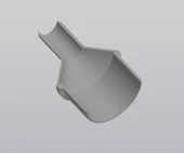 Byr Çamaşır makinesinin tahliye hortumu için 50x20 adaptörü (Plastik Aparattır!!!) 3D - 4