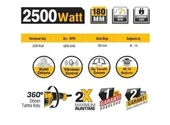 Sgs 5116 2500 W 180 mm Taşlama Makinesi - 2