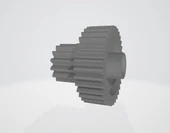 Byr Blender Mulinx'in dişlisi (Plastik Aparattır!!!) 3D - 1