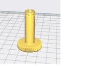 Byr Dalgıç bir blender için dişli (Plastik Aparattır!!!) 3D - 1