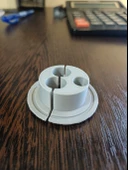 Byr Soğutucu bağlamak için esnek sıhhi tesisat eyeliner için kelepçe kapağı 1.5 inç (kolay demleme cct) (Plastik Aparattır!!!) 3D - 1