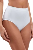 Elite Lite Kadın Yüksek Bel Dikişsiz İz Yapmaz Slip Külot Beyaz 811 thumbnail 1