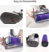 srfn ticaret Dyson Uyumlu V7/V8/V10/V11/V15 Dik Süpürge Turbo Rulo Fırça Emici Yer Başlığı - 4