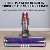 srfn ticaret Dyson Uyumlu V7/V8/V10/V11/V15 Dik Süpürge Turbo Rulo Fırça Emici Yer Başlığı - 7
