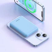 Mcdodo Mc-3952 15W Mini Manyetik 5000 Mah Powerbank, Mavi - 3