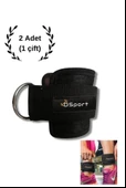 Dring Ankle Strap  Ayak Bilegi Fitness Çalışma Kemeri kablo Egzersizleri için 1 ÇİFT - 2