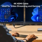 UNITEK HDMI2.0 KABLO 20MT 4K60Hz (C11079BK-20M) thumbnail 4