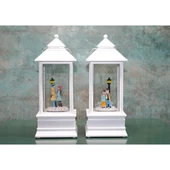 Kış Masalı Tasarımı Işıklı Müzikli Kar Küresi Alk3408 - 1