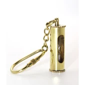 Pirinç Kumsaati Anahtarlık 2496c - 1