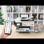 Canon Maxıfy Gx6140, Renkli, Mürekkep Mega Tanklı, Yazıcı, Tarayıcı, Wifi, Lan, Duplex, Orijinal Mürekkep - 2