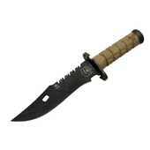 Salgur S 4759 Türk Tipi Komando Bıçağı 28,5cm - Testere Detaylı Bıçak, İpli, Kılıflı - 1