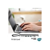 Type-c To Hdtv Multifunction Adapter 8 Port Kablo - 3