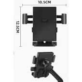 Otommatik Model Motosiklet Telefon Tutucu Ayna Bağlantılı - 2