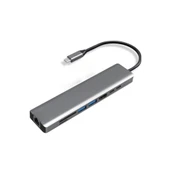 Type-c To Hdtv Multifunction Adapter 8 Port Kablo - 1