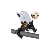 Alüminyum Gövdeli Metal Gidon Bağlantılı Motosiklet Telefon Tutucu 7 İnç Xl - 2