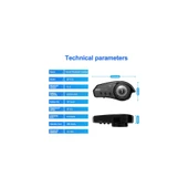 Bt35 Kask Kulaklık Bluetooth 5.0 Motosiklet Interkom Su Geçirmez Kablosuz Kulaklık - 4