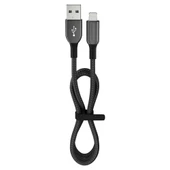 12 Watt 2.4A Usb-A To Lightning 1.2M Hızlı Şarj Kablosu Siyah FC35 - 1