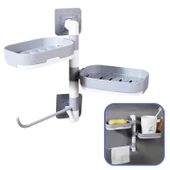 BUFFER® Çoklu Sabun Tutucu Fonksiyonel Banyo Sabunluk - 1