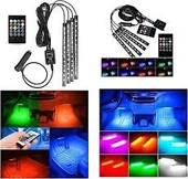12 Ledli Ayak Altı LED Sese Duyarlı Rgb Kumandalı - 3