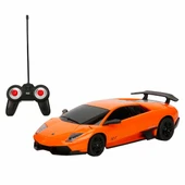 Suncon 1:24 Lamborghini Murcielago SV Işıklı Uzaktan Kumandalı Araba 39403 Turuncu thumbnail 1