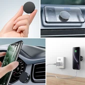 Torpidoya Yapışan  Manyetik Araç İçi Telefon Tutucu Çok Amaçlı Güçlü Mıknatıs Tutucu - 3